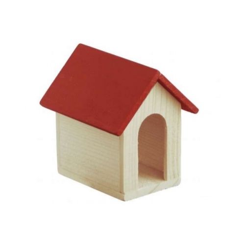 Hundehütte oder Spielhaus 7cm