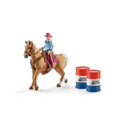 Schleich 41417 - Barrel racing mit Cowgirl