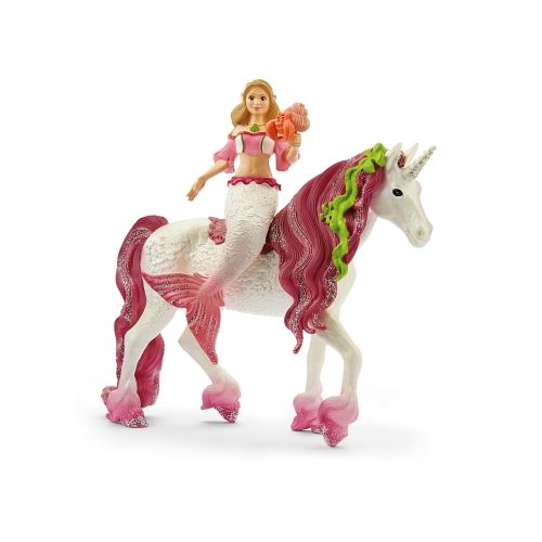 Schleich 70593 - Meerjungfrau-Feya auf Unterwassereinhorn