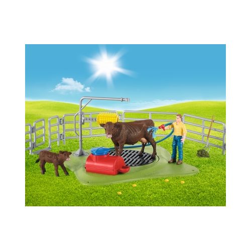 Schleich 42529 - Kuh Waschstation - 2
