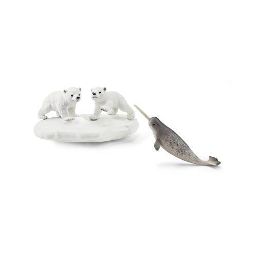 Schleich 42531 - Eisbären-Rutschpartie