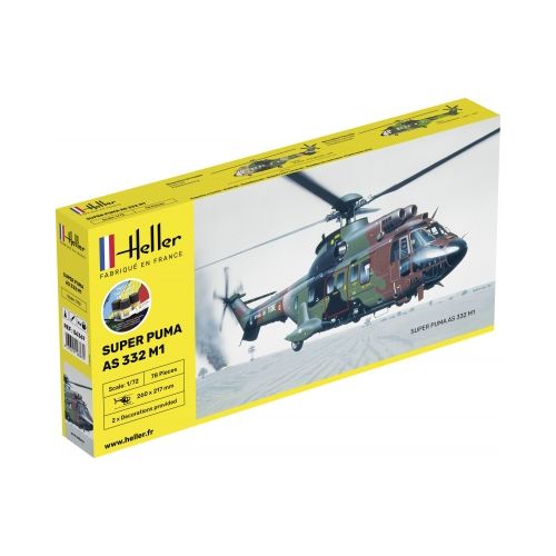 STARTER KIT Super Puma AS 332 M1  1:72