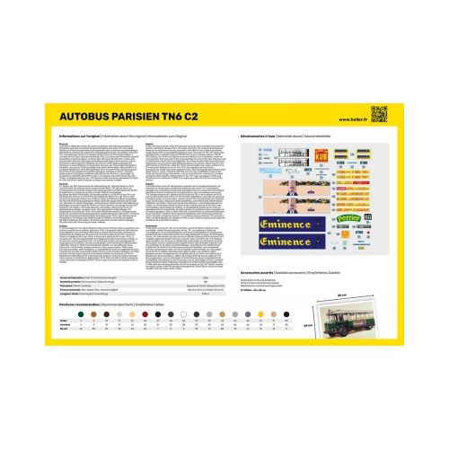 STARTER KIT Autobus TN6 C2  1:24 - 2
