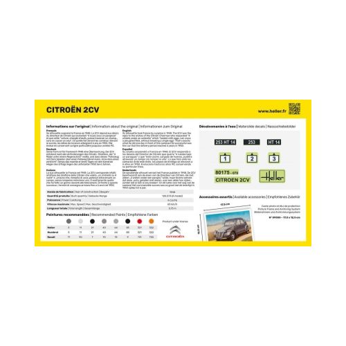 Citroen 2 CV  1:43 - 2