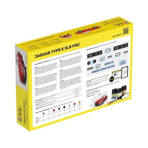 Jaguar Type E 3L8 FHC  1:24 - 3