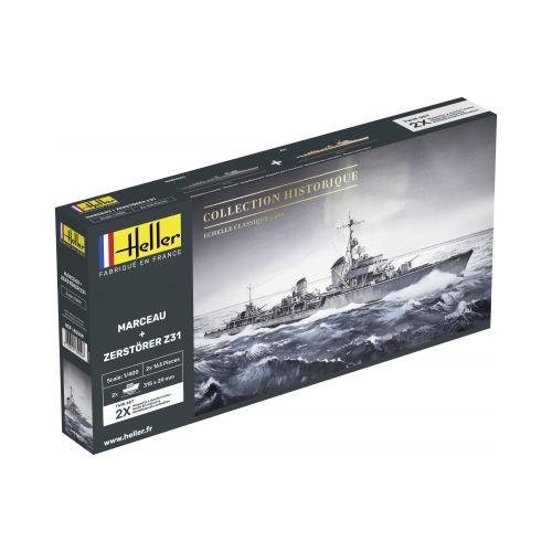 Marceau + Zerstörer Z31 TWINSET  1:400