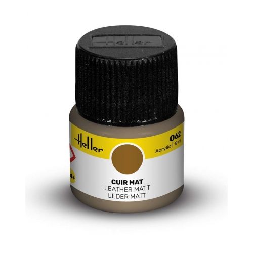 Heller Acrylfarbe 062 Leder matt 12ml