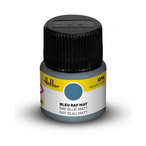 Heller Acrylfarbe 096 RAF Blau matt 12ml