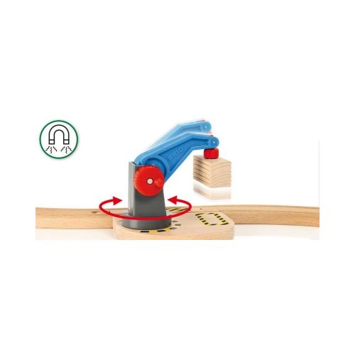 BRIO Starterset Güterzug mit Kran - 5