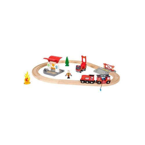 BRIO Bahn Feuerwehr Set - 2