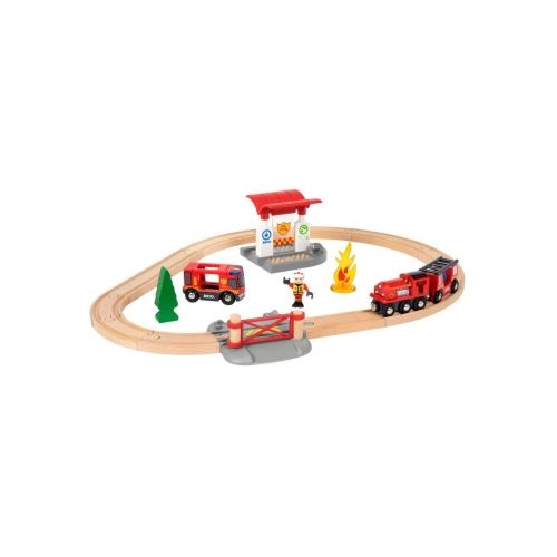 BRIO Bahn Feuerwehr Set - 4