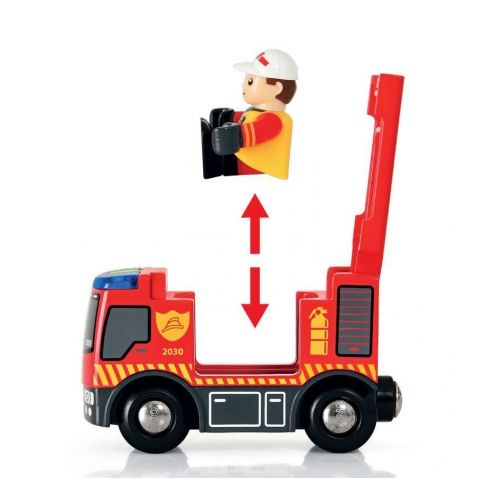 BRIO Bahn Feuerwehr Set - 6