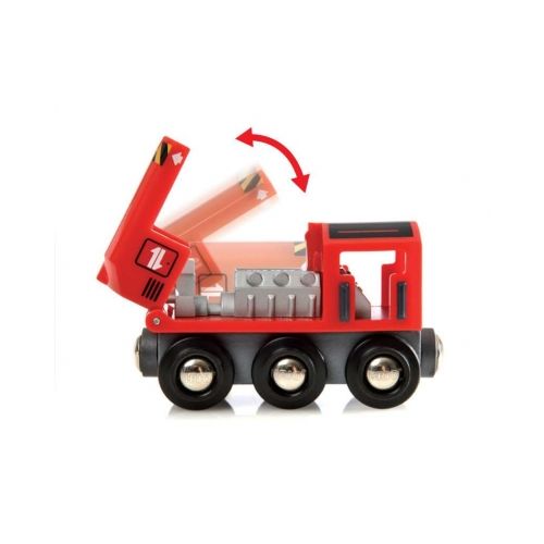 BRIO Straßen und Schienen Kran Set - 7