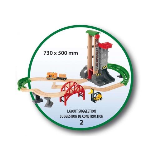 Großes BRIO Lagerhaus-Set mit Aufzug - 5