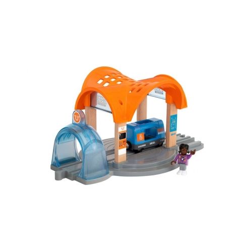 BRIO Smart Tech Sound Bahnhof mit Action Tunnel - 2