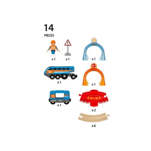 BRIO Smart Tech Sound Action Tunnel Circle Set - 11