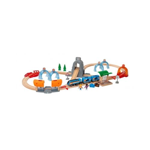 BRIO Smart Tech Sound Action Tunnel Reisezug Set - 2