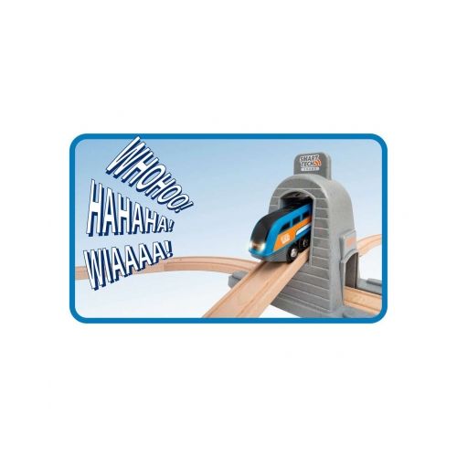 BRIO Smart Tech Sound Action Tunnel Reisezug Set - 6