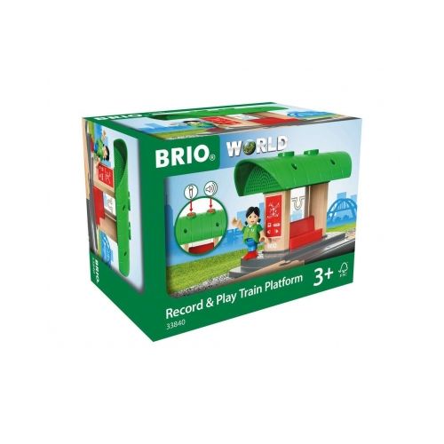 BRIO Bahnhof mit Aufnahmefunktion