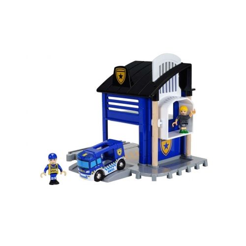 BRIO Polizeistation mit Einsatzfahrzeug - 2