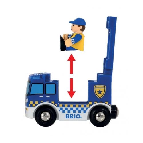 BRIO Polizeistation mit Einsatzfahrzeug - 5