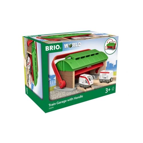 BRIO Mitnehm-Lokschuppen mit Reisezug