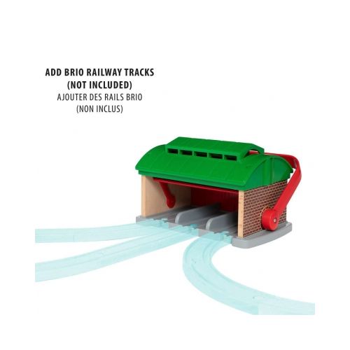BRIO Mitnehm-Lokschuppen mit Reisezug - 5