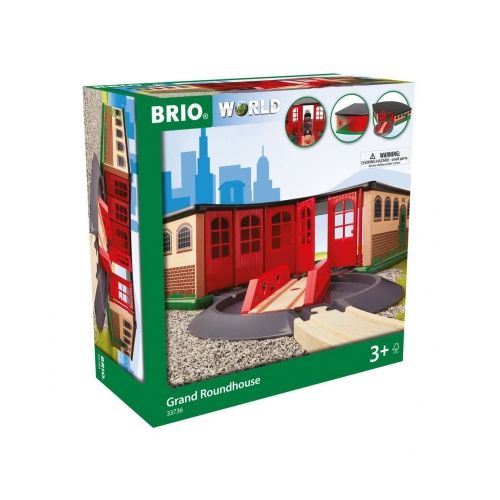 BRIO Großer Ringlokschuppen