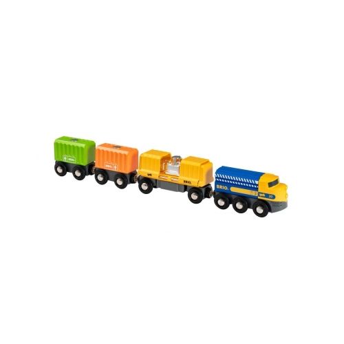 BRIO Güterzug mit drei Waggons - 2