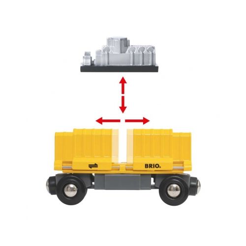 BRIO Güterzug mit drei Waggons - 3