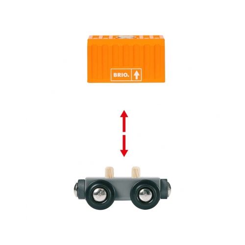 BRIO Güterzug mit drei Waggons - 4
