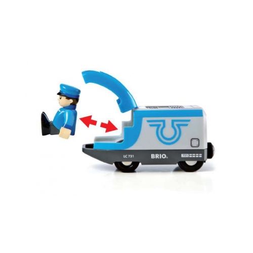 BRIO Blauer Reisezug (Batteriebetrieb) - 5