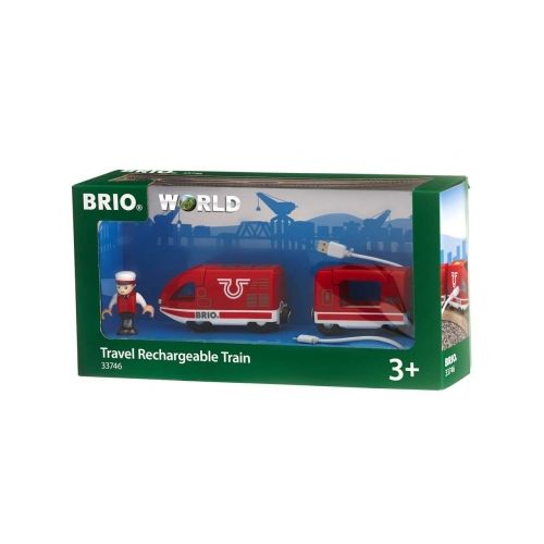 BRIO Roter Akku-Reisezug