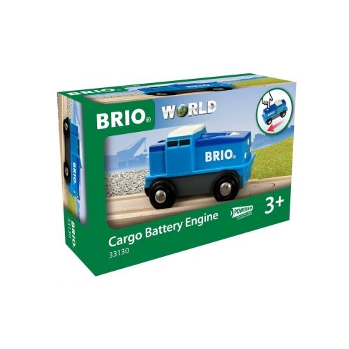 BRIO Blaue Batterie Frachtlok