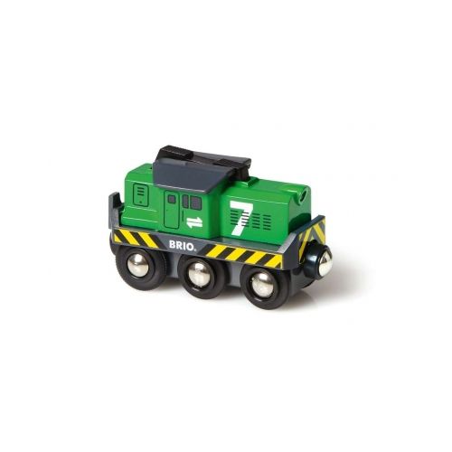 BRIO Batterie-Frachtlok - 3