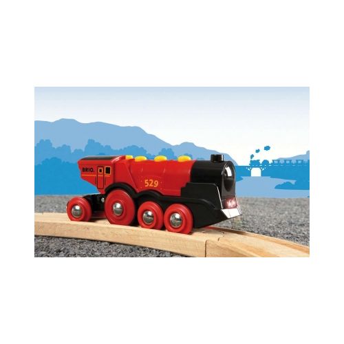 BRIO Rote Lola Batterielok - 3