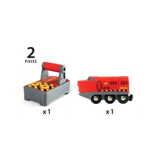 BRIO IR-Frachtlok mit Fernsteuerung - 6