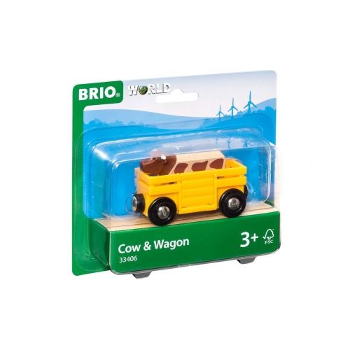 BRIO Tierwagen mit Kuh