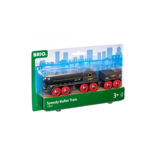 BRIO Schwarzer Kugelblitz mit Kohlentender