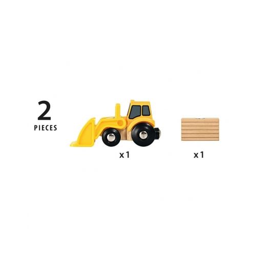 BRIO Frontlader mit Magnetladung - 4