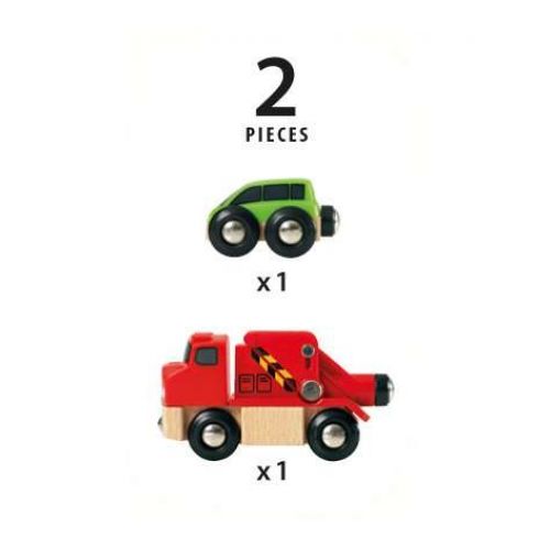 BRIO Abschleppwagen mit Auto - 3
