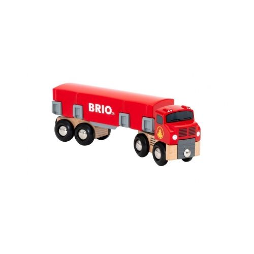 BRIO Holztransporter mit Magnetladung - 4