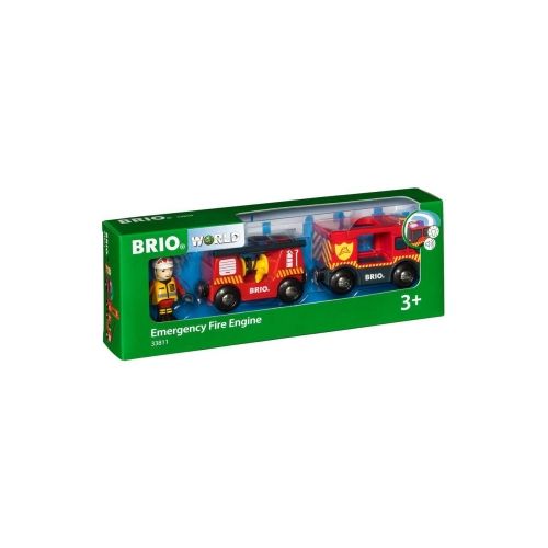 BRIO Feuerwehr-Leiterfahrzeug mit Licht & Sound