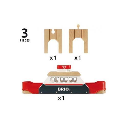 BRIO Zugfähre Light&Sound Fähre - 10
