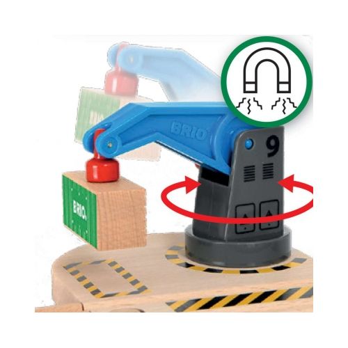 BRIO Eisenbahn-Magnetkran - 3