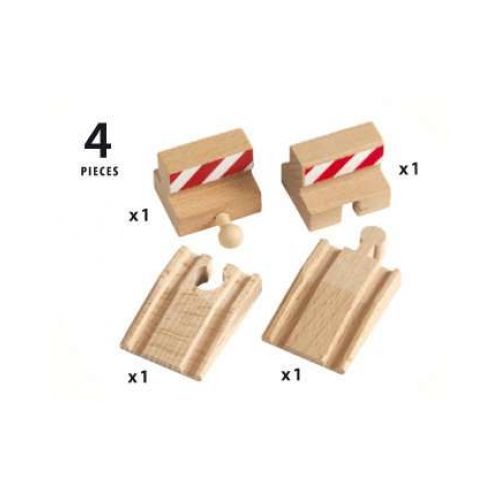 BRIO Rampen & Prell-Bock Pack - 3