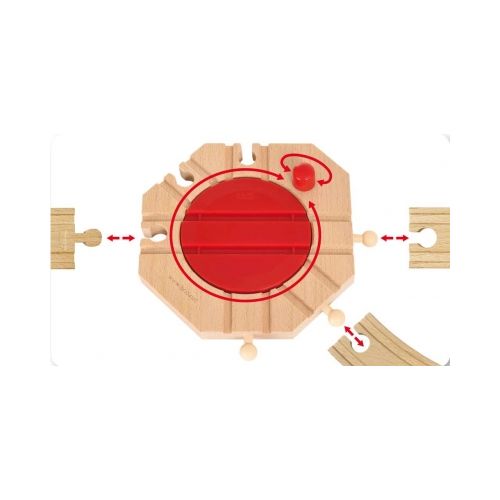 BRIO Mechanische Drehscheibe - 3