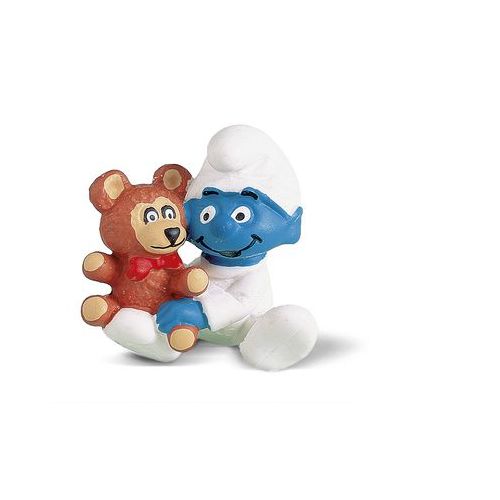 Schleich 20205 - Schlümpfe - Baby mit Teddy