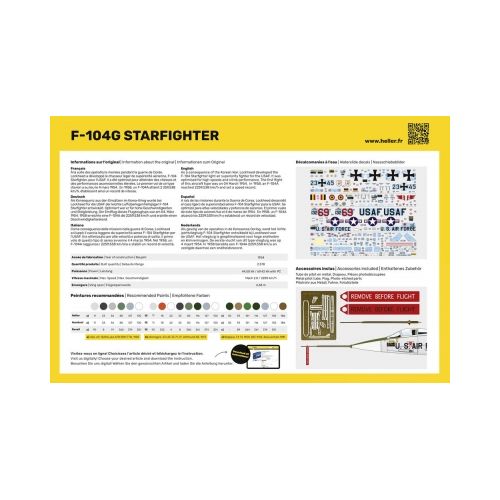 STARTER KIT F-104G STARFIGHTER  1:48 - 4