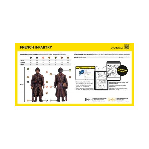 Figuren French Infantry  1:72 - 4